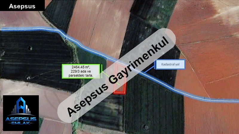 Asepsus Emlak'tan  doğruca mh. 'sinde satılık arsa
