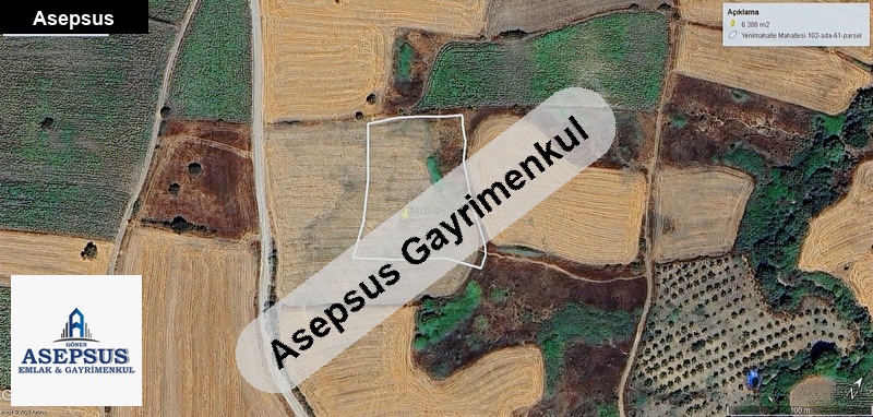 Asepsus Emlak'tan 3+1 yenimahalle köyü 'sinde satılık arsa
