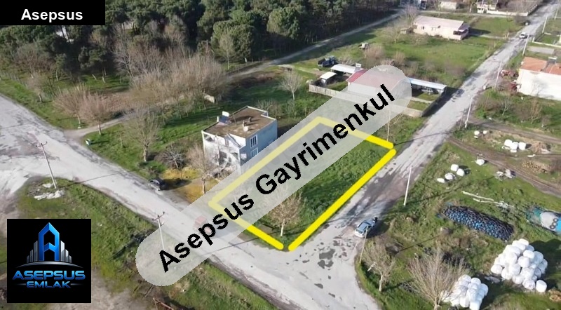 Asepsus Emlak'tan  tuzakçı mh. 'sinde satılık arsa
