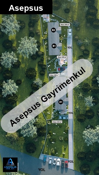 Asepsus Emlak'tan  killik mh. 'sinde satılık arsa