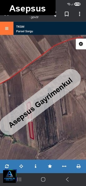 Asepsus Emlak'tan  buğdaylı mh. 'sinde satılık arsa