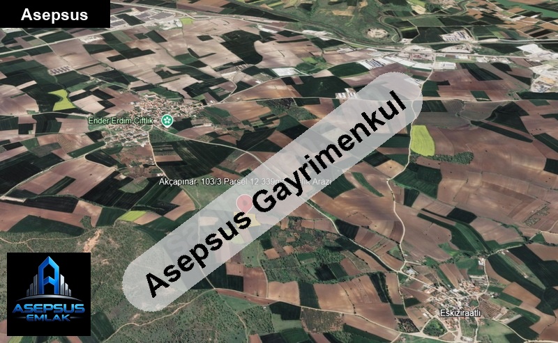 Asepsus Emlak'tan  akçapınar mh. 'sinde satılık arsa