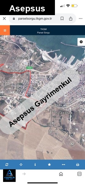 Asepsus Emlak'tan  yeni mah. 'sinde satılık arsa