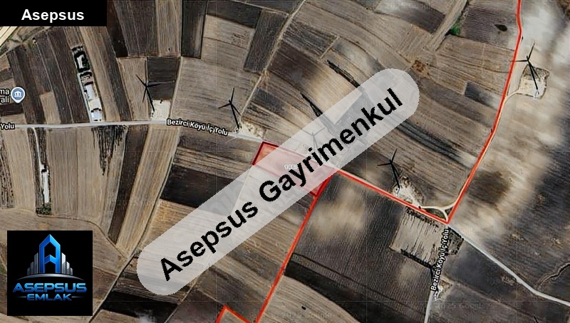Asepsus Emlak'tan  bezirci mh. 'sinde satılık arsa