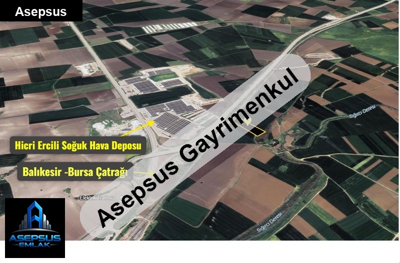 Asepsus Emlak'tan  akçapınar mh. 'sinde satılık arsa