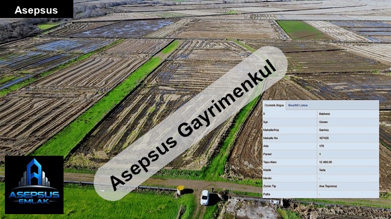 Asepsus Emlak'tan  sarıköy mh. 'sinde satılık arsa