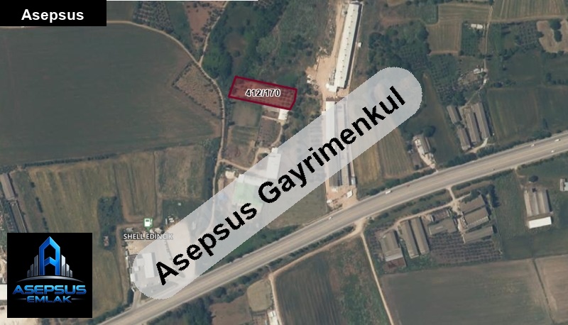 Asepsus Emlak'tan  edincik mh. 'sinde satılık arsa