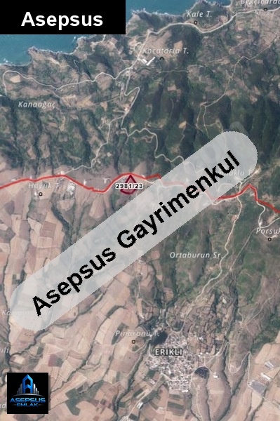 Asepsus Emlak'tan  erikli mh. 'sinde satılık arsa