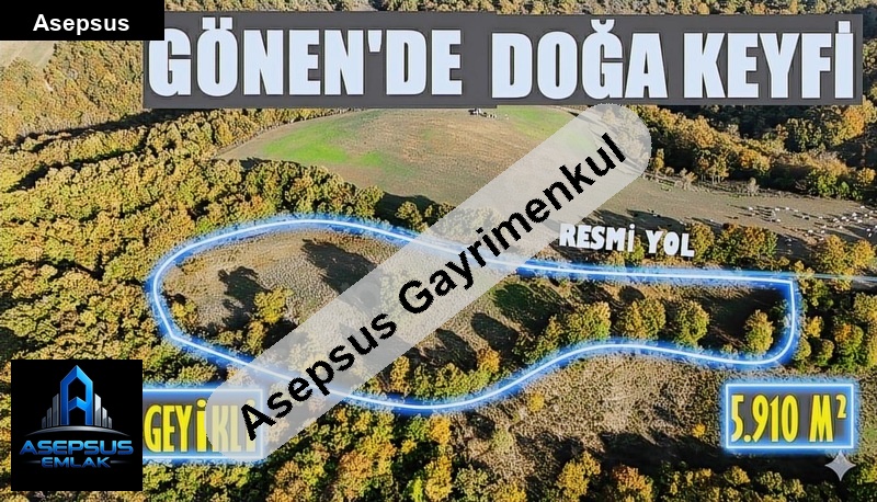 Asepsus Emlak'tan  geyikli mh. 'sinde satılık arsa