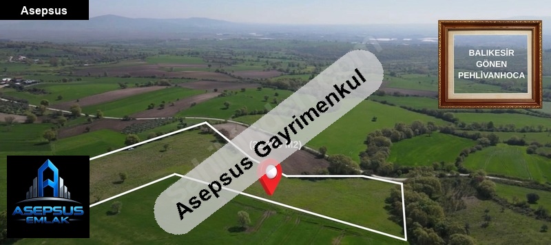 Asepsus Emlak'tan  pehlivanhoca mh. 'sinde satılık arsa