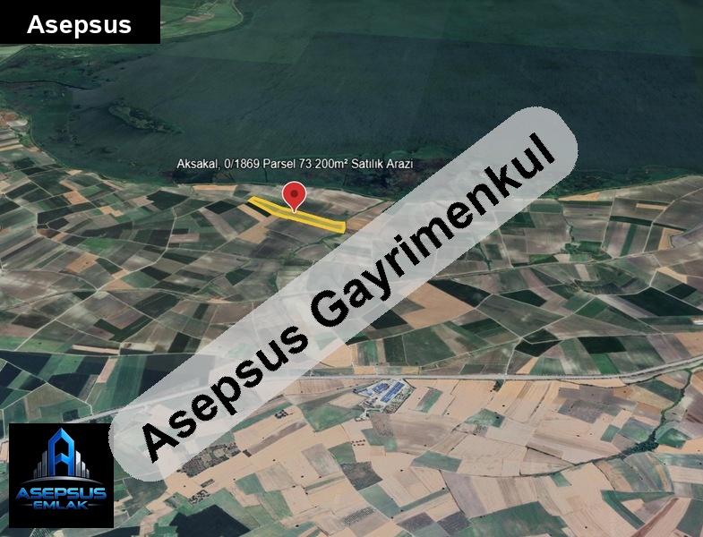 Asepsus Emlak'tan  aksakal mh. 'sinde satılık arsa