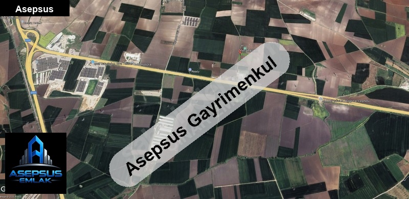 Asepsus Emlak'tan  akçapınar mh. 'sinde satılık arsa