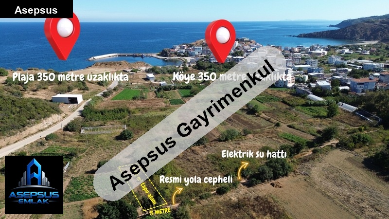 Asepsus Emlak'tan  yenice mh. 'sinde satılık arsa