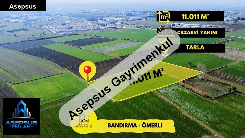 Asepsus Emlak'tan  ömerli mh. 'sinde satılık arsa