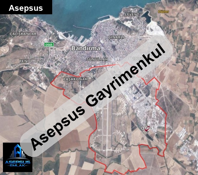 Asepsus Emlak'tan  600 evler mah. 'sinde satılık arsa